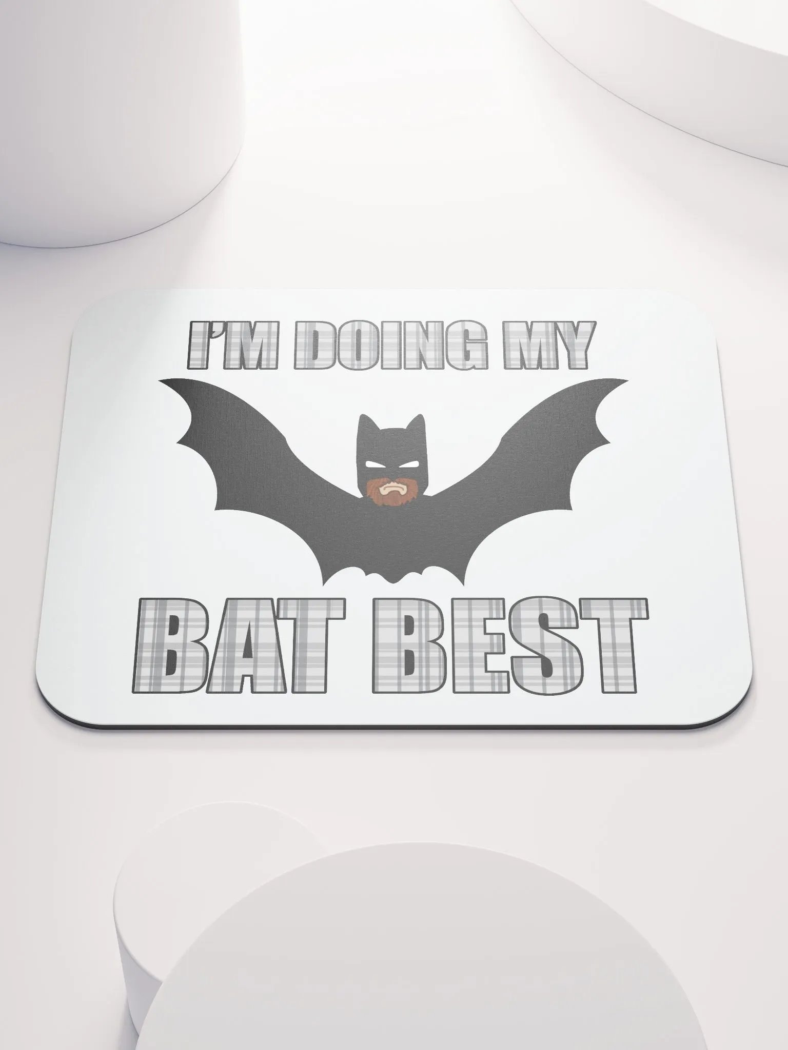 Bat Best Mousepad product image (1)