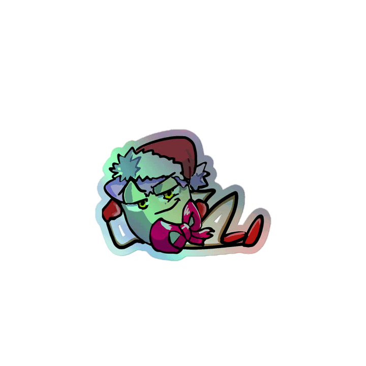 Shiny Plum Gift Sticker product image (1)