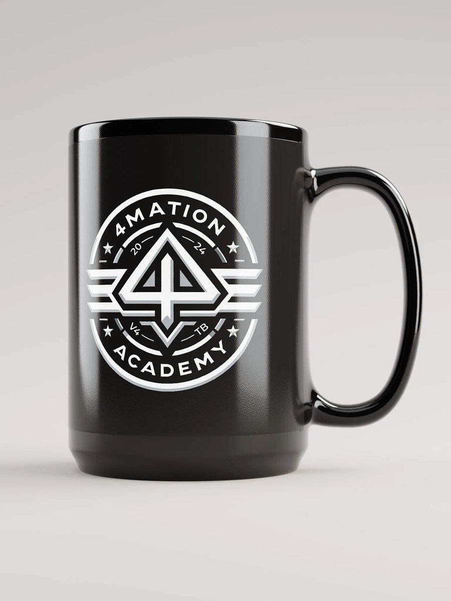 4Mation Black Mug product image (1)