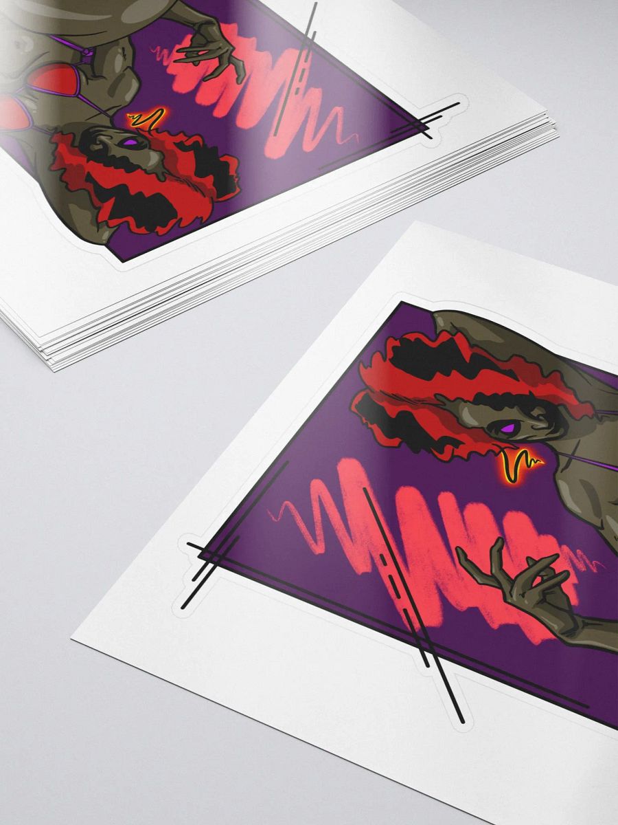Krimson Dame Pose Sticker product image (3)