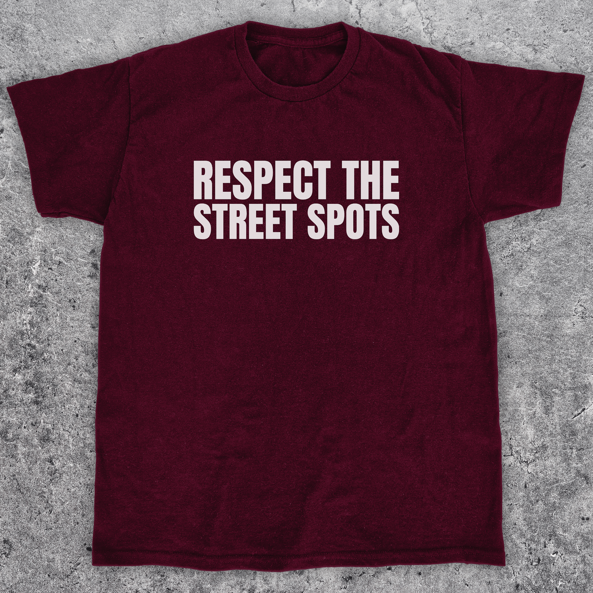 Respect the street spots, Skateboarding t-shirt, Unisex product image (1)