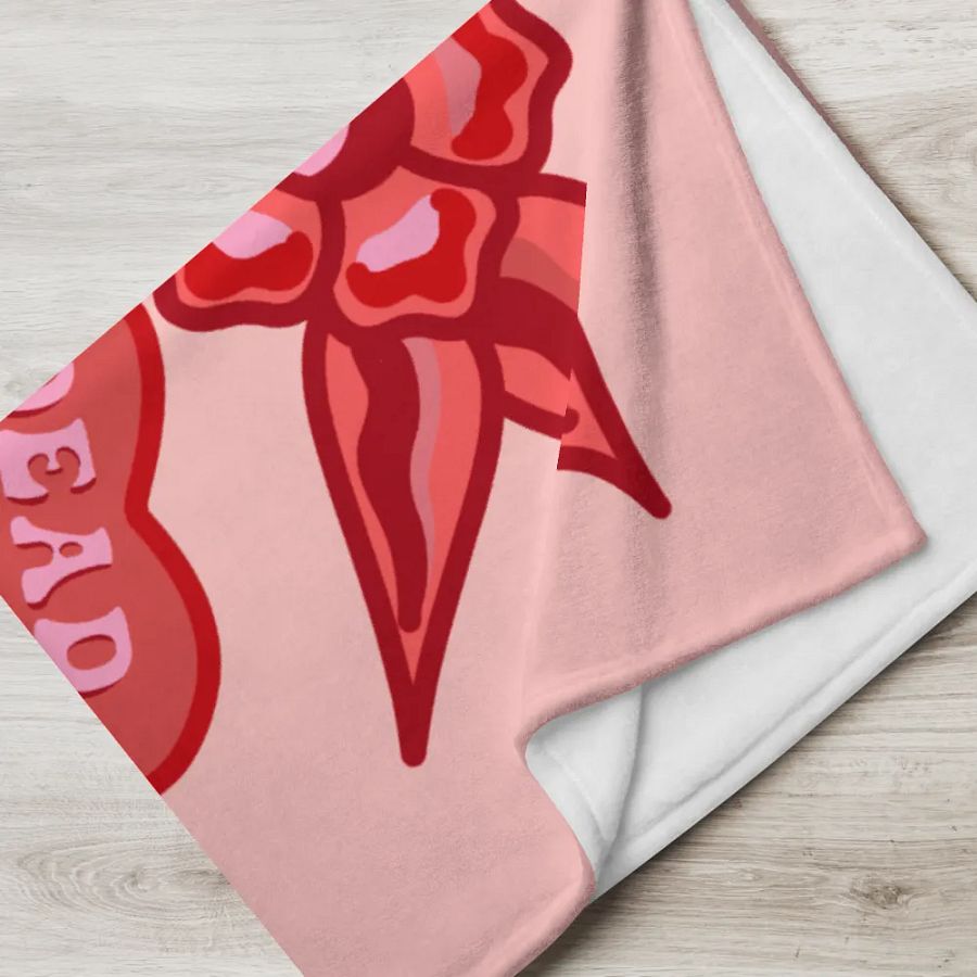 Candy Hearts Throw Blanket product image (5)