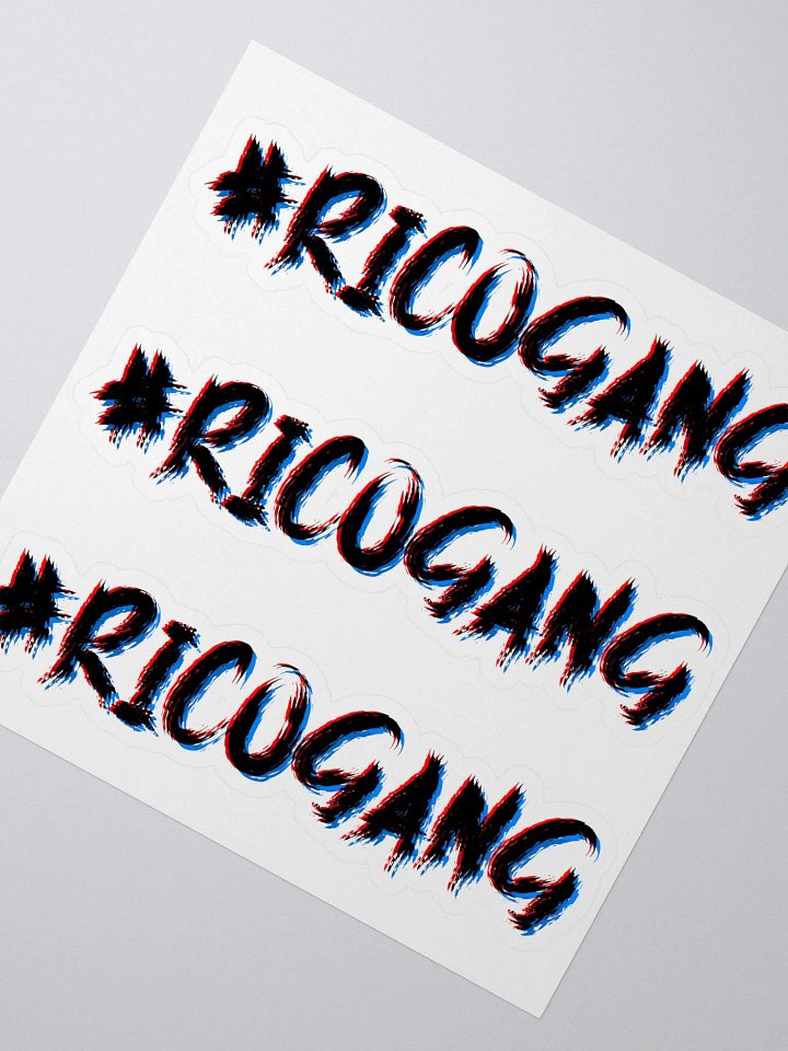 RICOGANG Sticker Pack (Set of 3) product image (2)