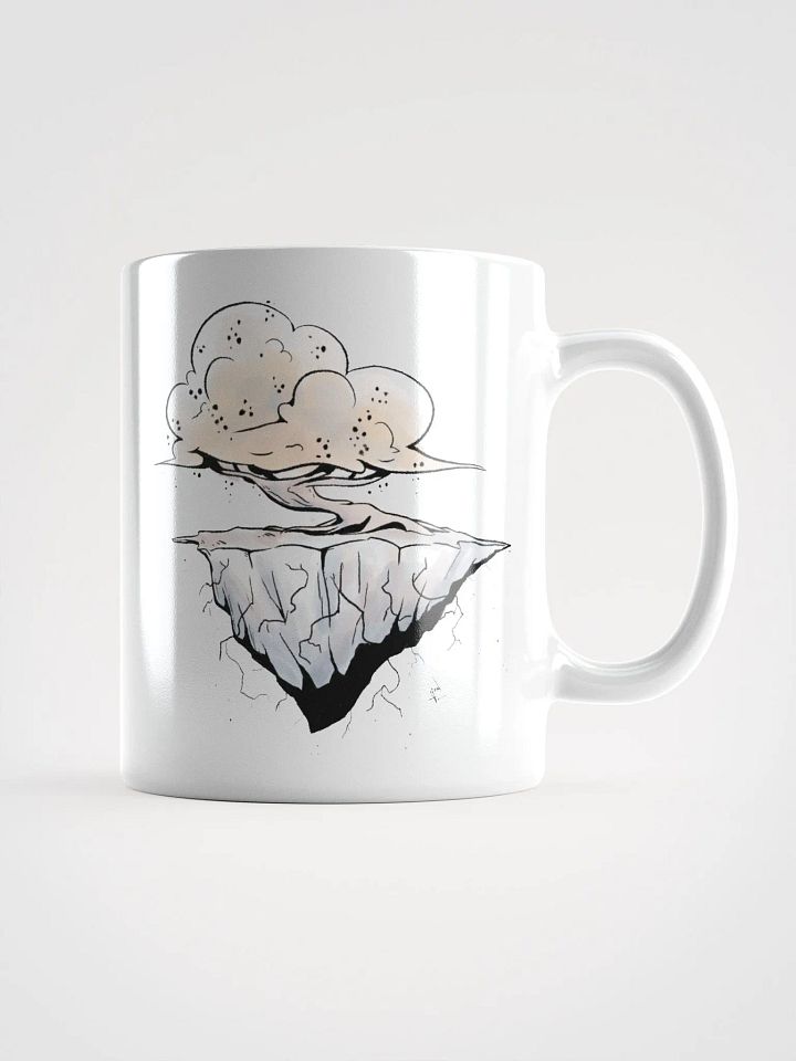Soil and Tree | White Glossy Mug product image (3)