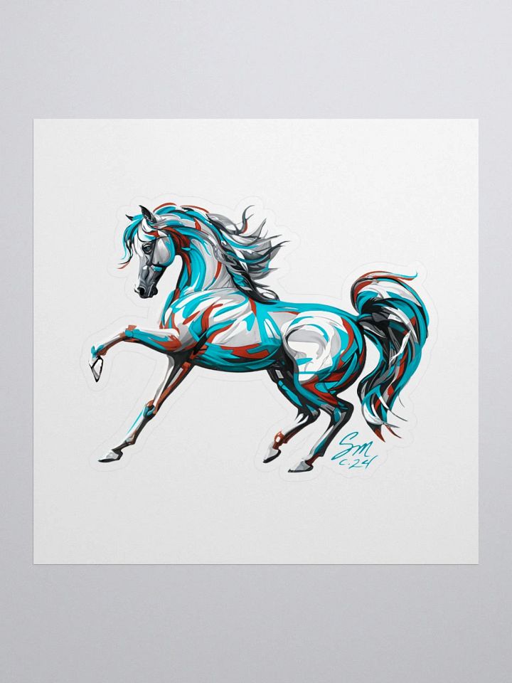 Dancing Arab Horse Stickers product image (1)