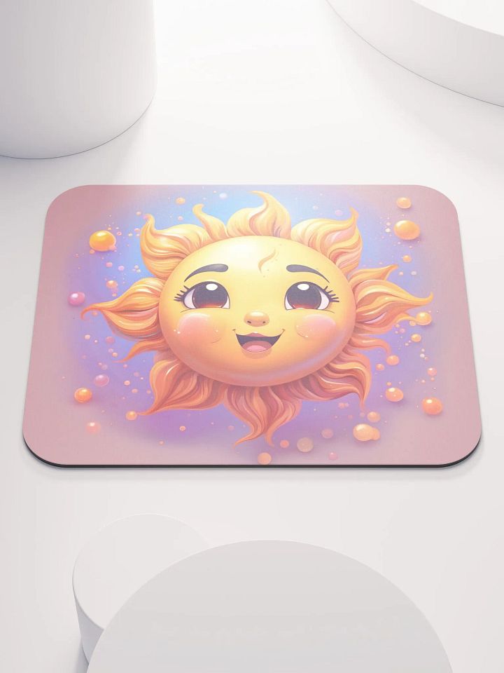 Cute Sun Mouse Pad product image (1)