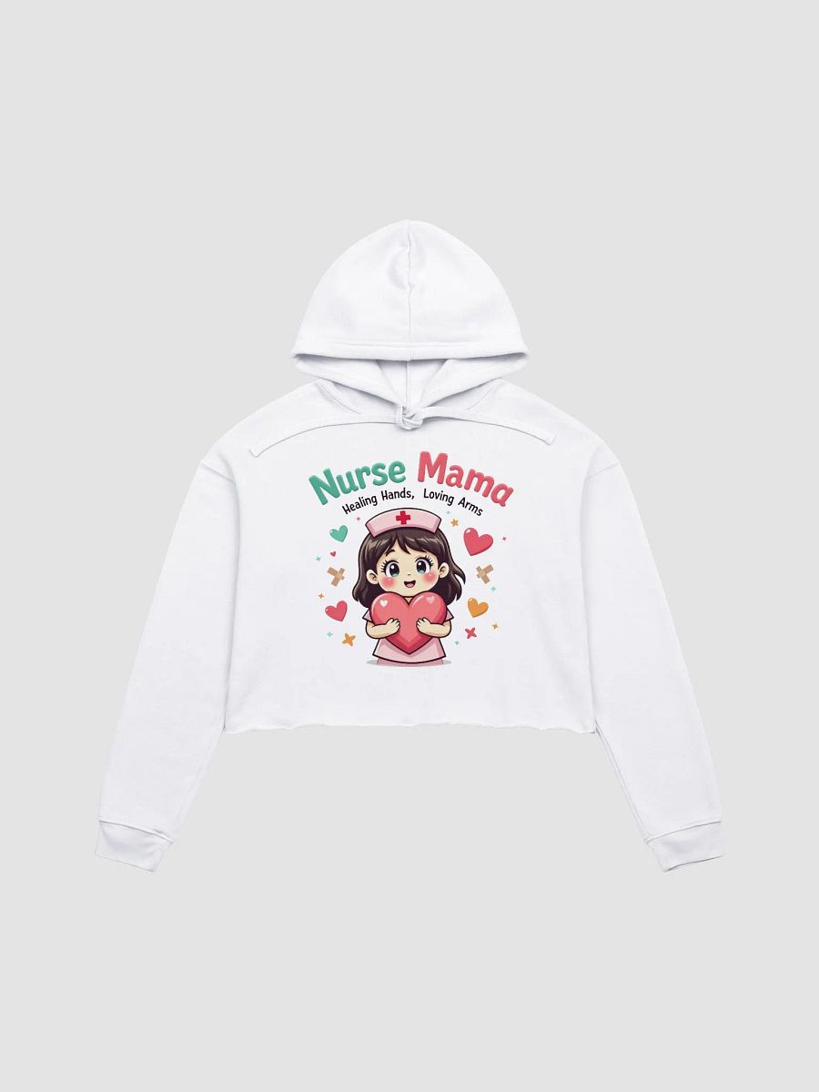 Nurse Mama Heartfelt Crop Hoodie product image (2)