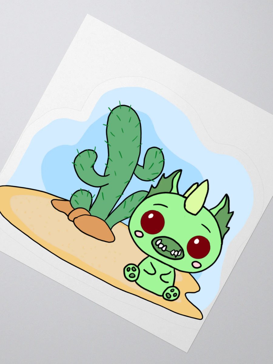 Juan the Chupacabra Cryptikids Sticker product image (6)