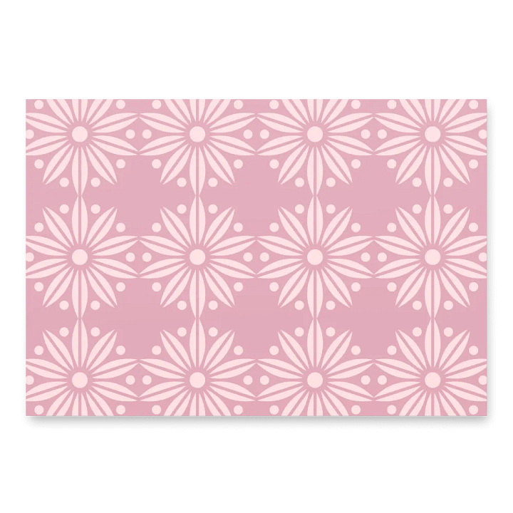Floral Stripe Delight Wrapping Paper Set product image (1)