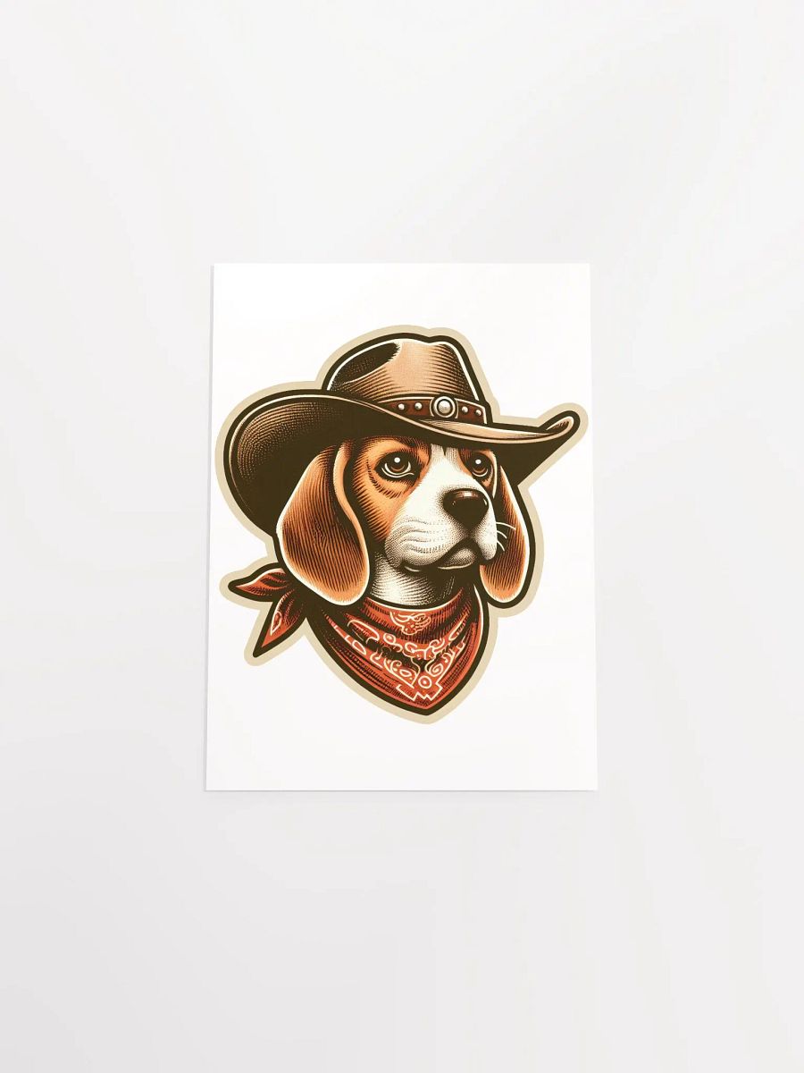 Cowboy Beagle - Poster product image (35)