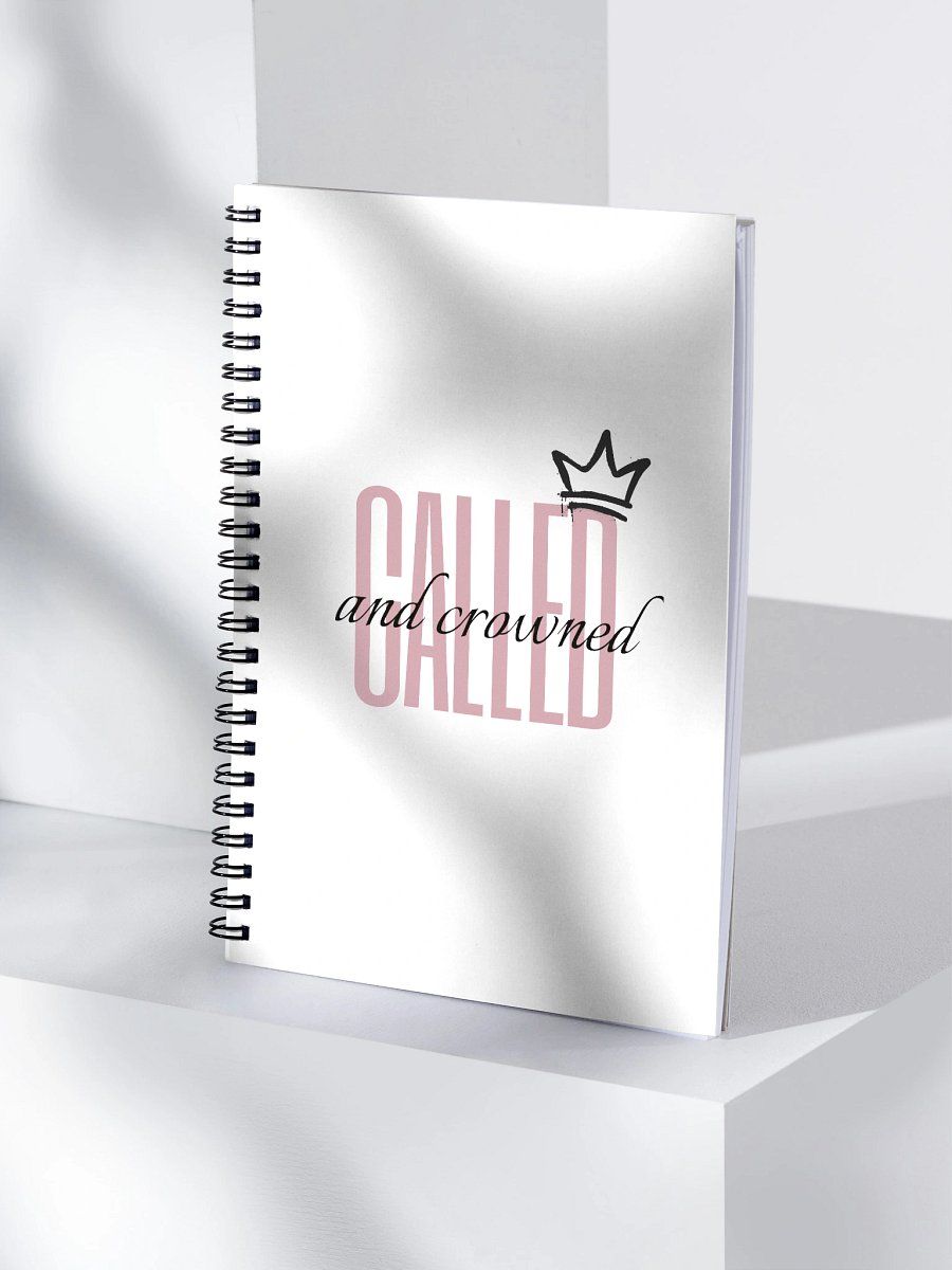 Crowned & Called Spiral Notebook product image (4)