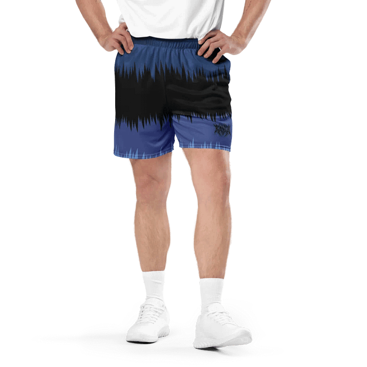 Geometric 2D Font Athletic Shorts product image (2)