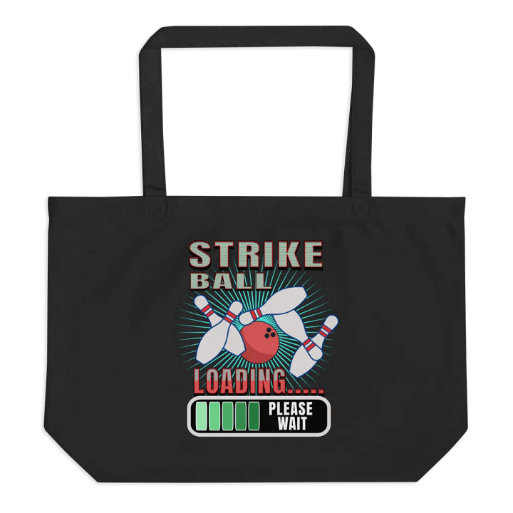 Strike Ball Loading Bowling Tote Bag product image (1)