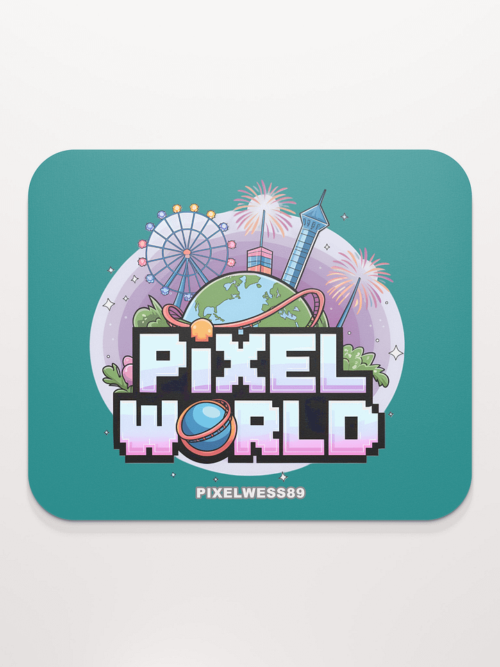 Pixel World - Mouse Pad product image (2)