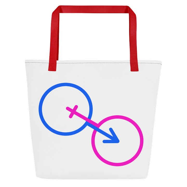 Gender Norm Symbols All-Over Tote Bag product image (1)