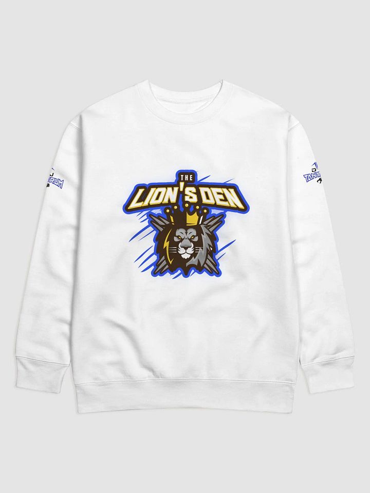 Men's Lion's Den Sweatshirt (White/Grey/Rose) product image (1)