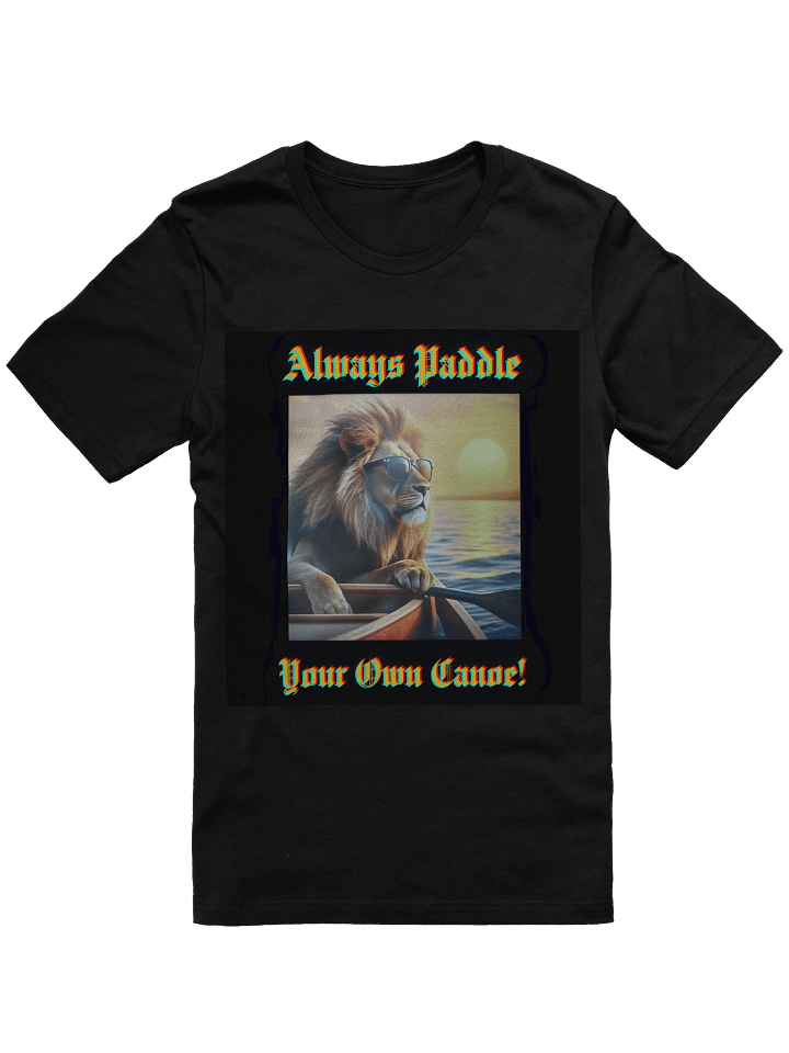 Sunset Paddling Lion T-Shirt product image (1)
