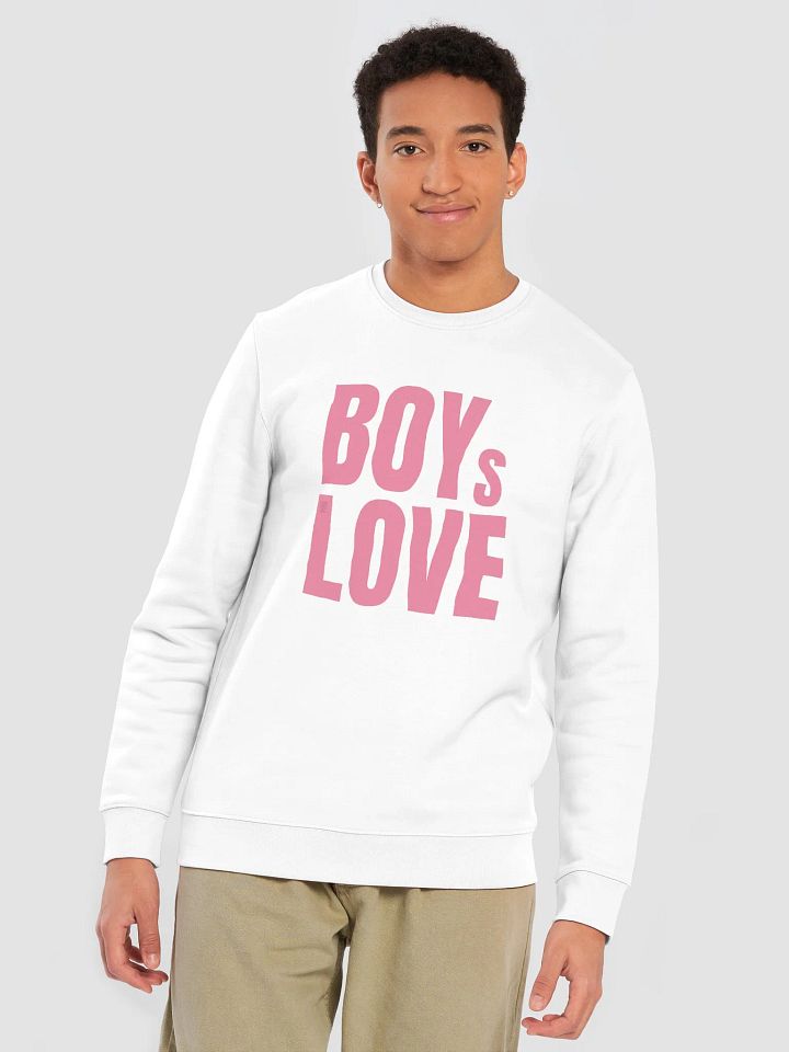 Boys Love Eco Chic Unisex Sweatshirt product image (1)