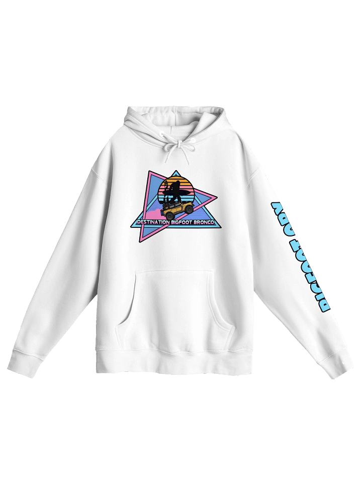 Destination Bigfoot Bronco Front JC Edition Retro-Inspired Hoodie (Multiple Colors Available) product image (8)