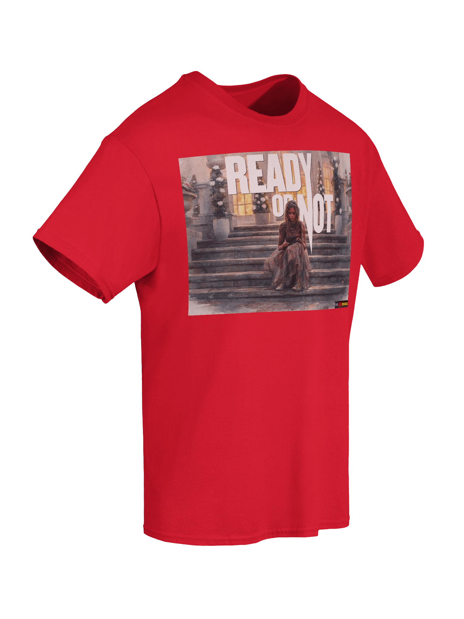 Ready Or Not inspired Title T-shirt product image (68)