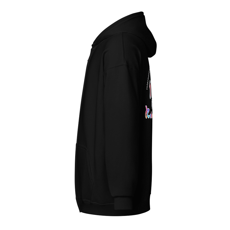 Zip Hoodie Laughing Rebelphant Backside print product image (3)