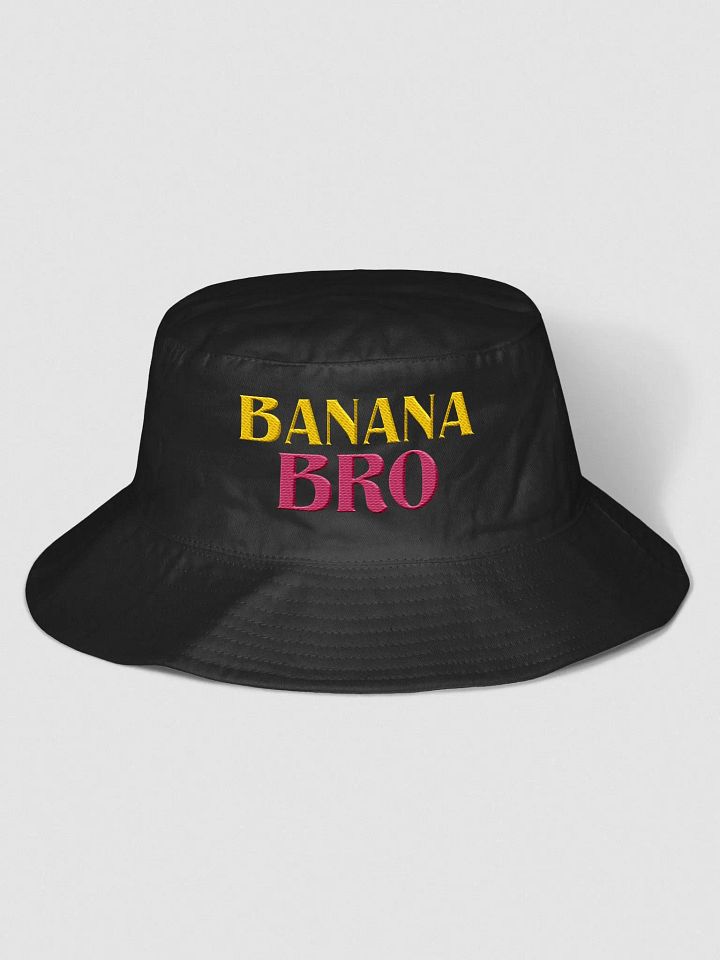 Banana Bro embroidered bucket hat product image (2)
