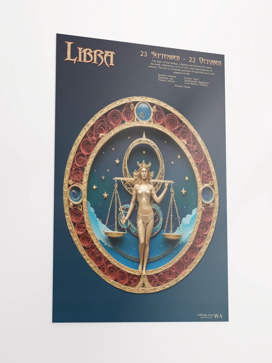 Western Zodiac Poster - LIBRA product image (5)