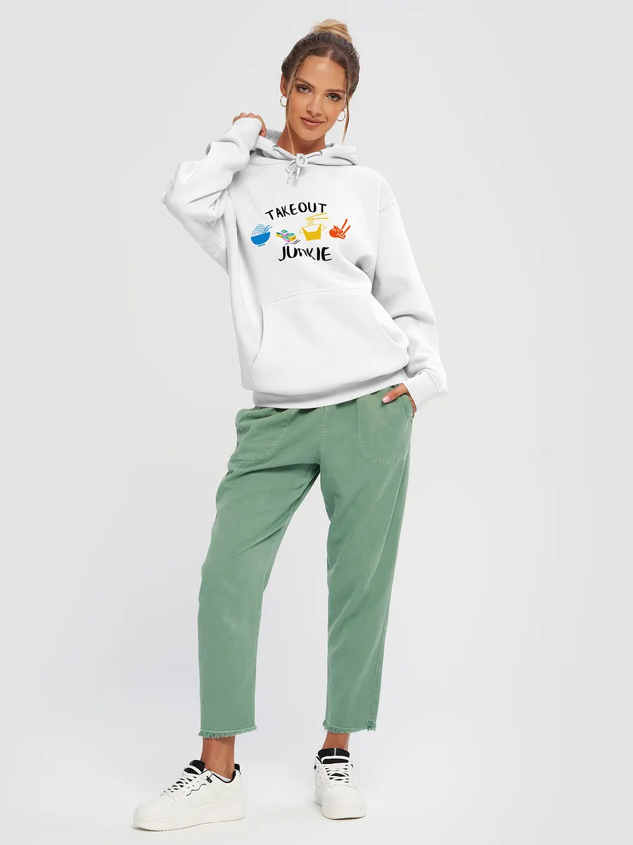 Takeout Junkie - Lane Seven Premium Pullover Hoodie - Light Colors product image (3)