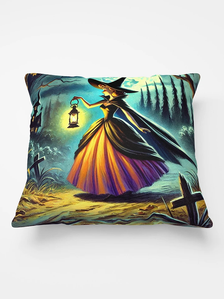 Witch in the Woods Halloween Pillow product image (2)