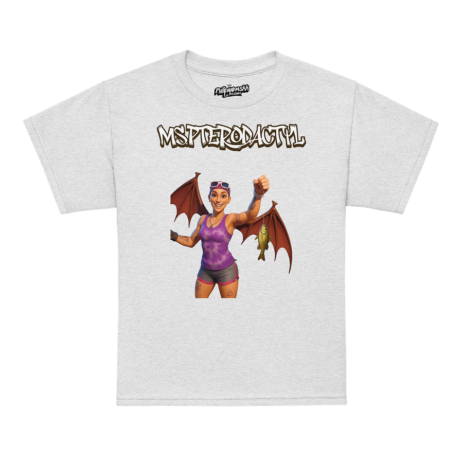 Ms. Pterodactyl Youth Sports Tee product image (72)