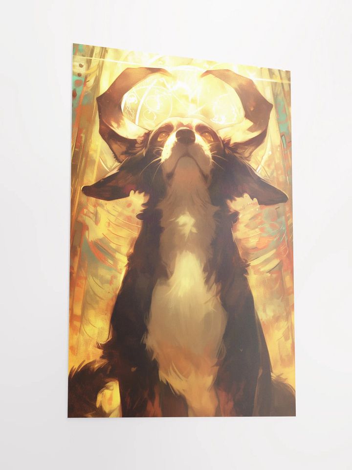 Celestial Canine Glow Poster product image (2)