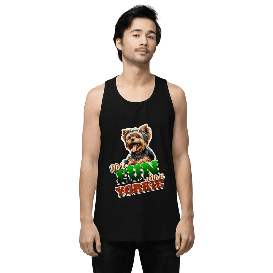 Fun Yorkie Graphic Tank product image (1)