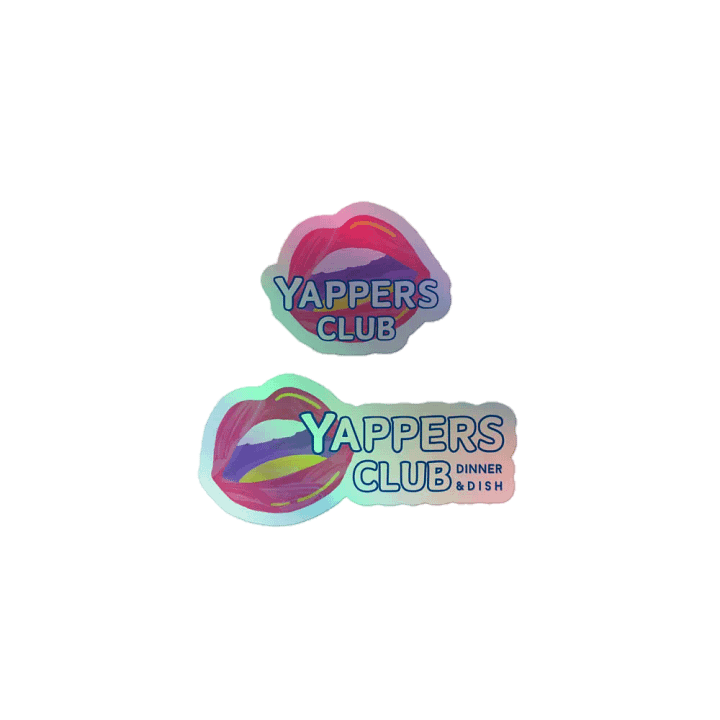 Yappers Club Holo Stickers product image (1)