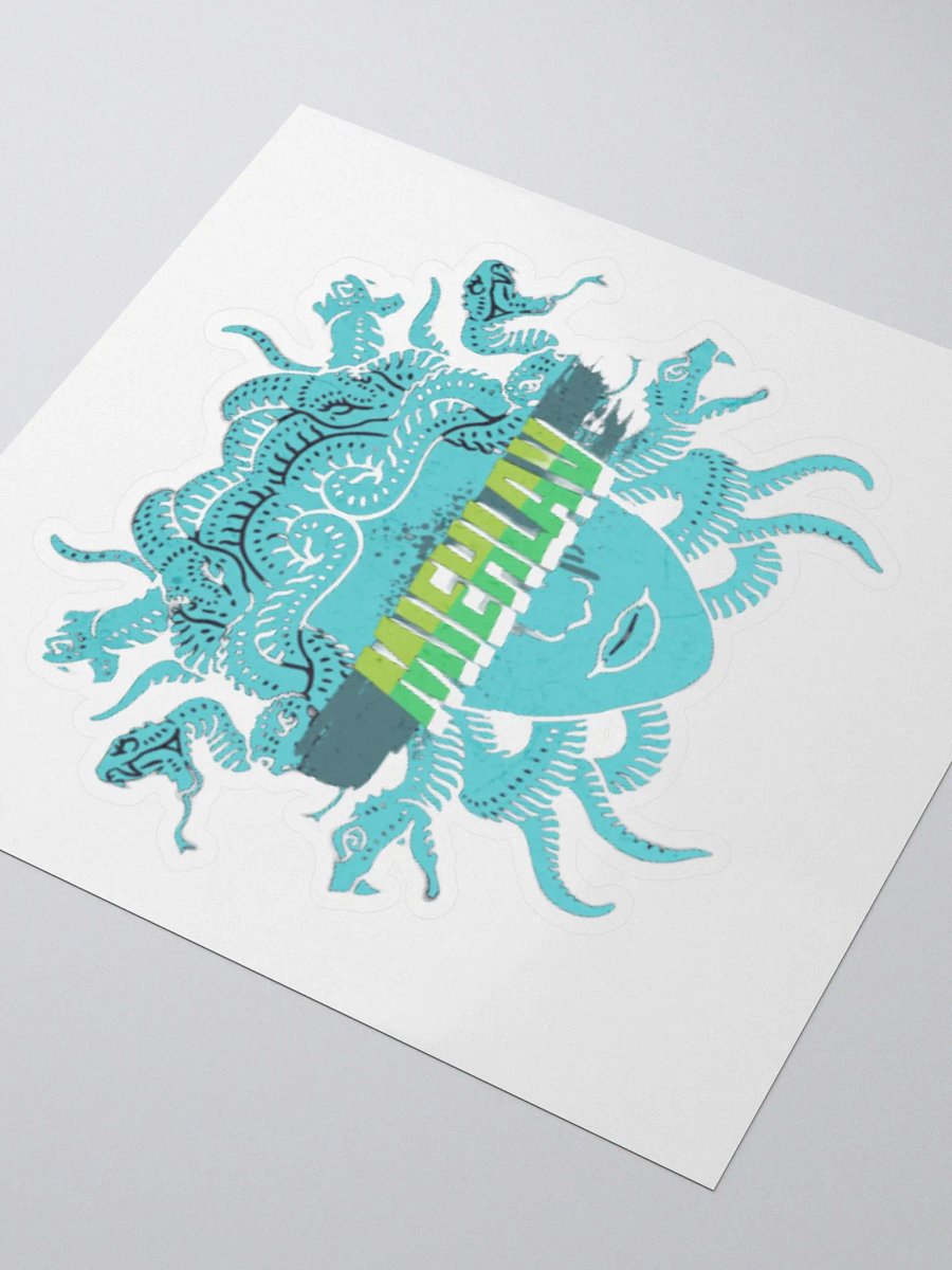 Blue Medusa Stickers product image (3)