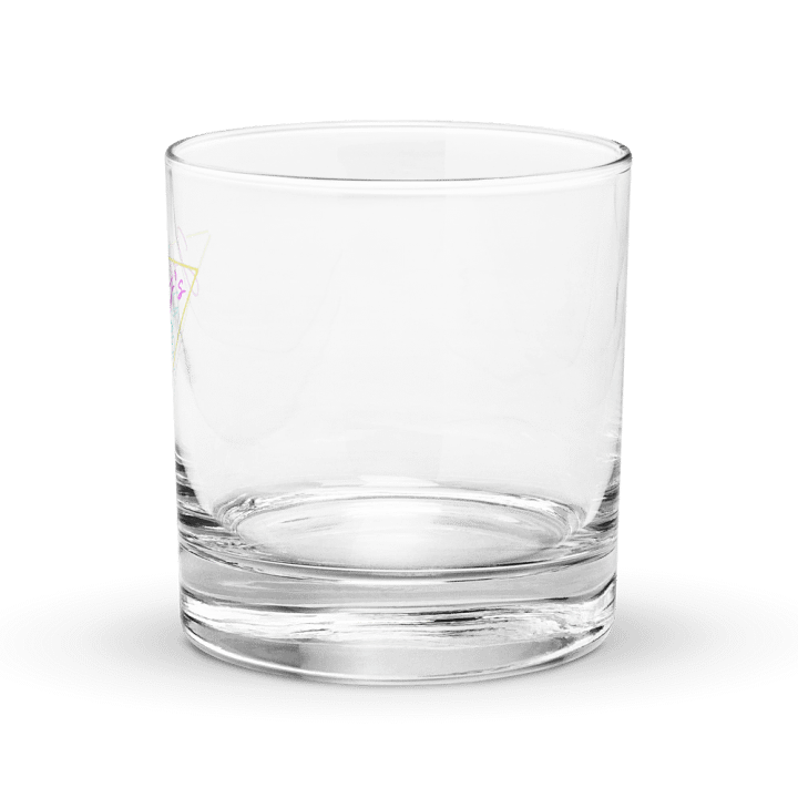 Retro Bar Logo Rocks Glass product image (2)