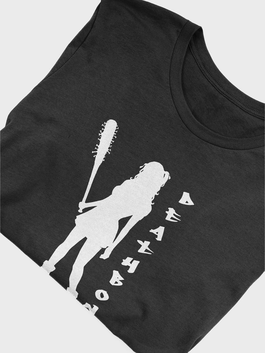 DEATHBONK T-Shirt (white on black) product image (5)