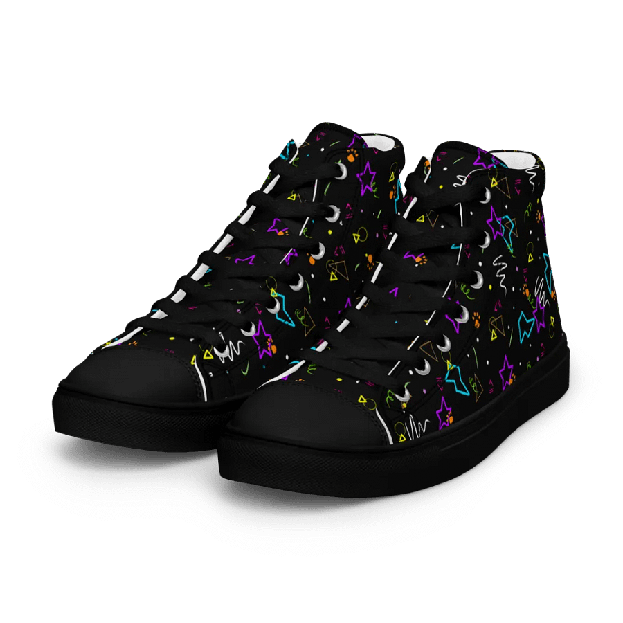 Security Breach Print Men High Tops product image (7)