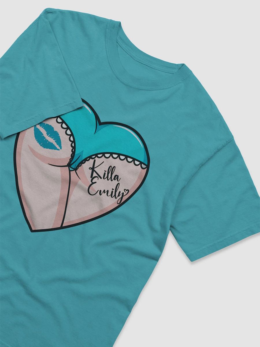 TEAL HEART BUTT TEE product image (3)