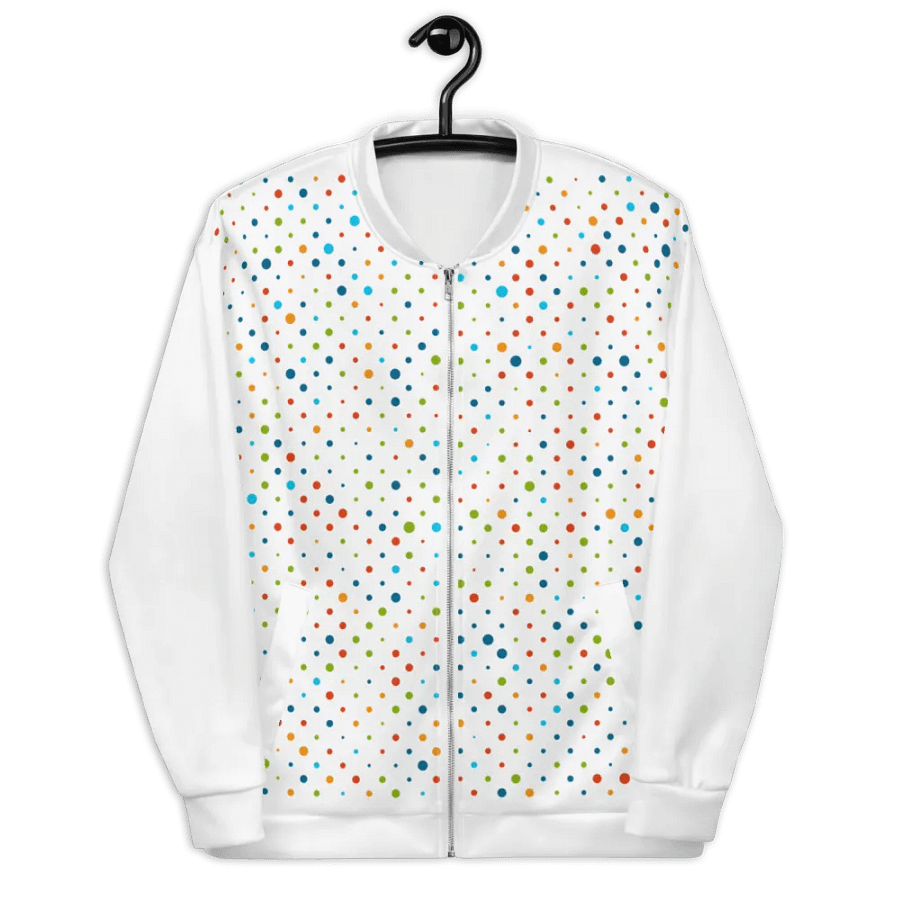 Vibrant Mosaic All-Over Bomber product image (5)