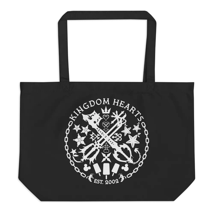 Kingdom Hearts Est 2002 Large Tote Black product image (1)