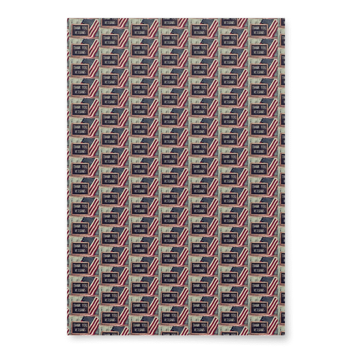 BANJOS FOR VETERANS (B4V) 2023 ARTWORK WRAPPING PAPER product image (2)