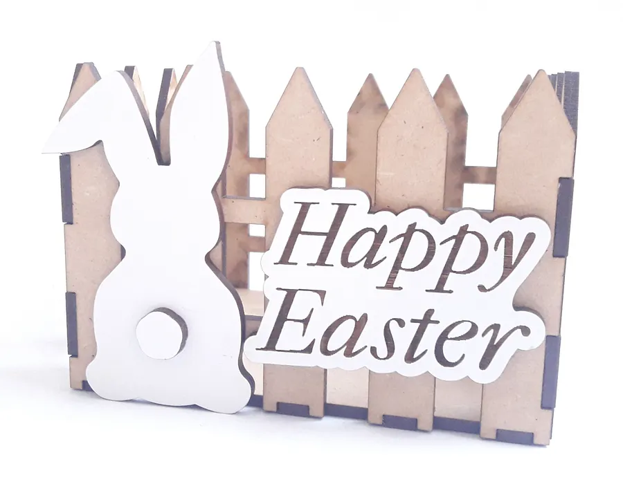 Easter Fence Basket - Laser Cut Files product image (7)