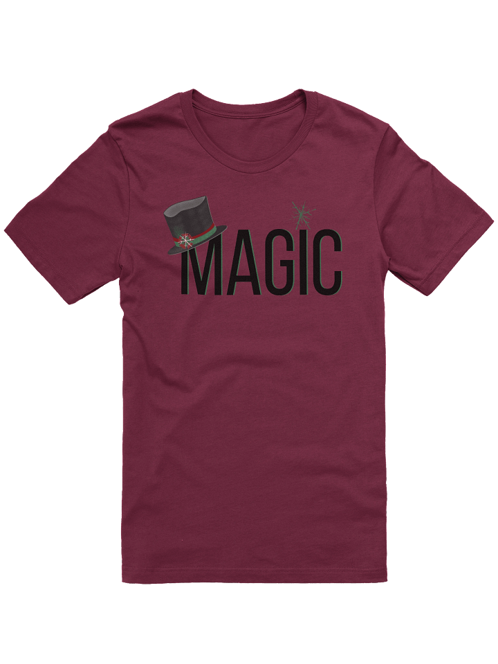 Magic Christmas Typography Bella Canvas Supersoft T-Shirt product image (1)