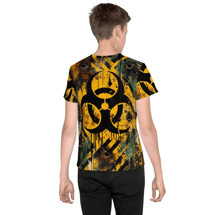 Shame Is A Biohazard Youth Crew Neck T-Shirt product image (2)