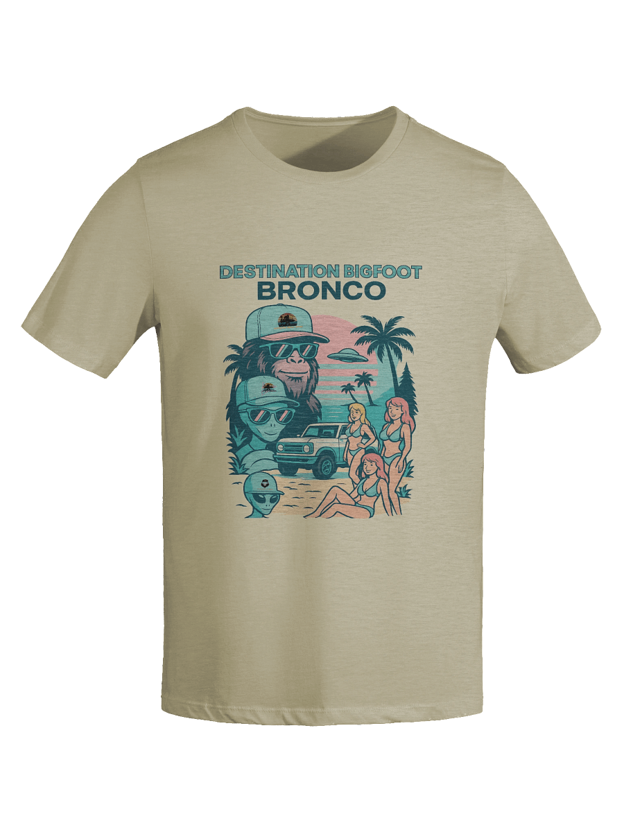 Destination Bigfoot Bronco Best Friends Bella+Canvas Women's Supersoft Relaxed-fit T-Shirt (Multiple Colors Available) product image (137)
