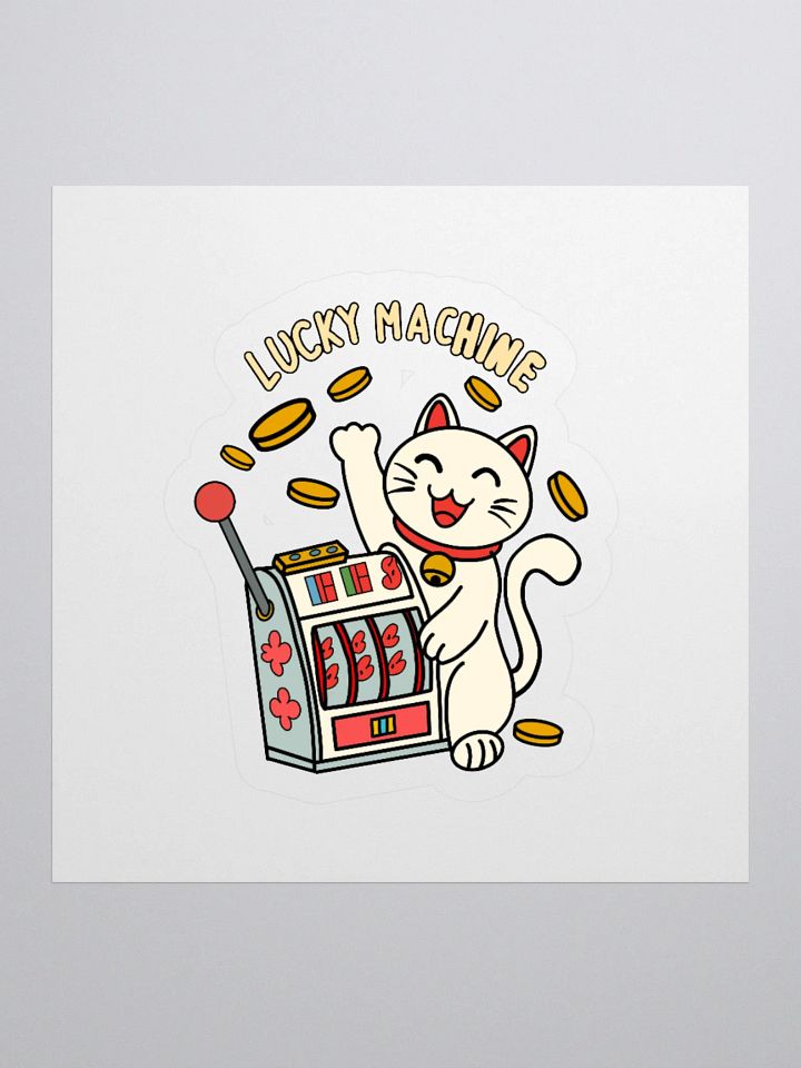Lucky Cat Kiss Cut Stickers product image (2)