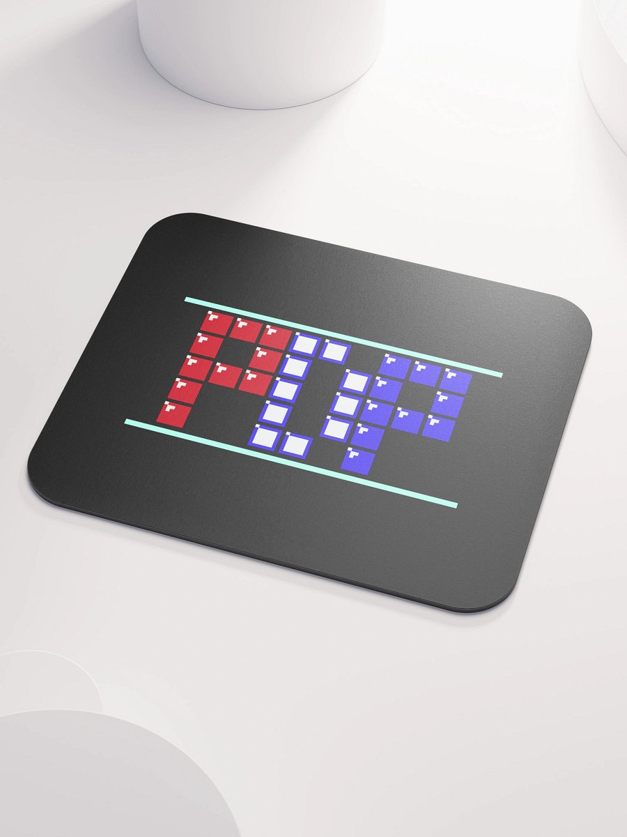 Retro Piece Dependency Podcast Mousepad product image (3)