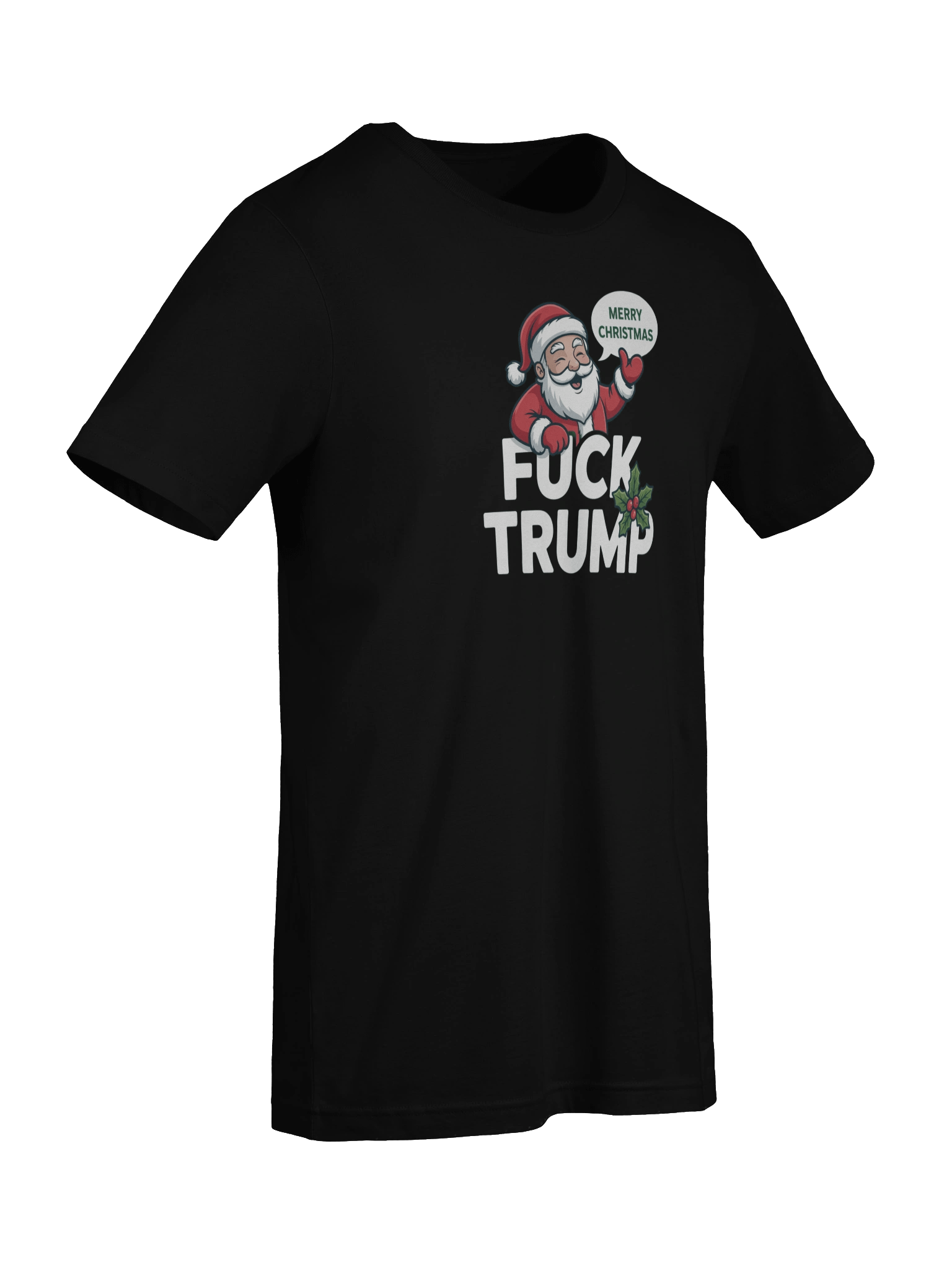 Santa's Anti Trump Message Tee product image (74)