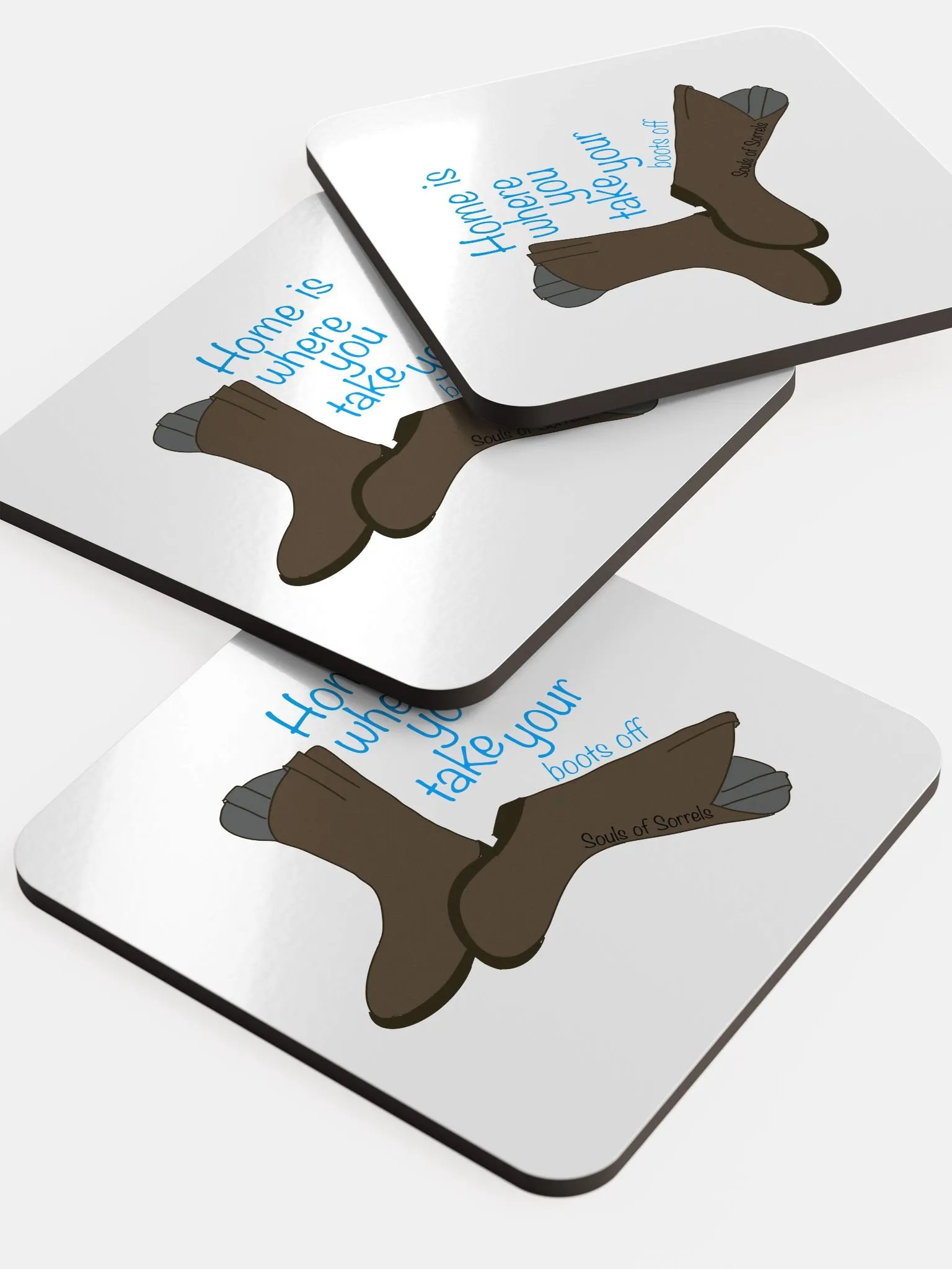 SoS Cowboy Boots Coaster product image (5)