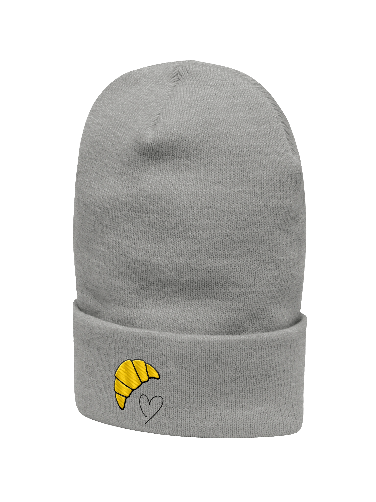 Golden Croissant Cuffed Beanie product image (2)
